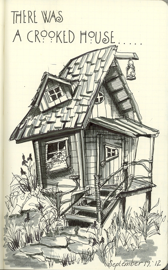 Crooked House Playhouse Plans